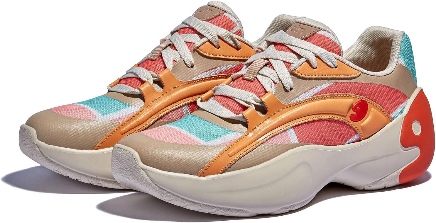UIN Women's Chunky Fashion Sneakers Walking Casual Comfortable Art Painted Travel Designer Shoes Salamanca