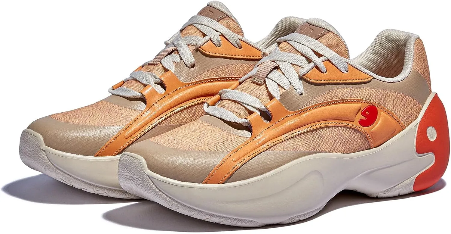 UIN Women's Chunky Fashion Sneakers Walking Casual Comfortable Art Painted Travel Designer Shoes Salamanca