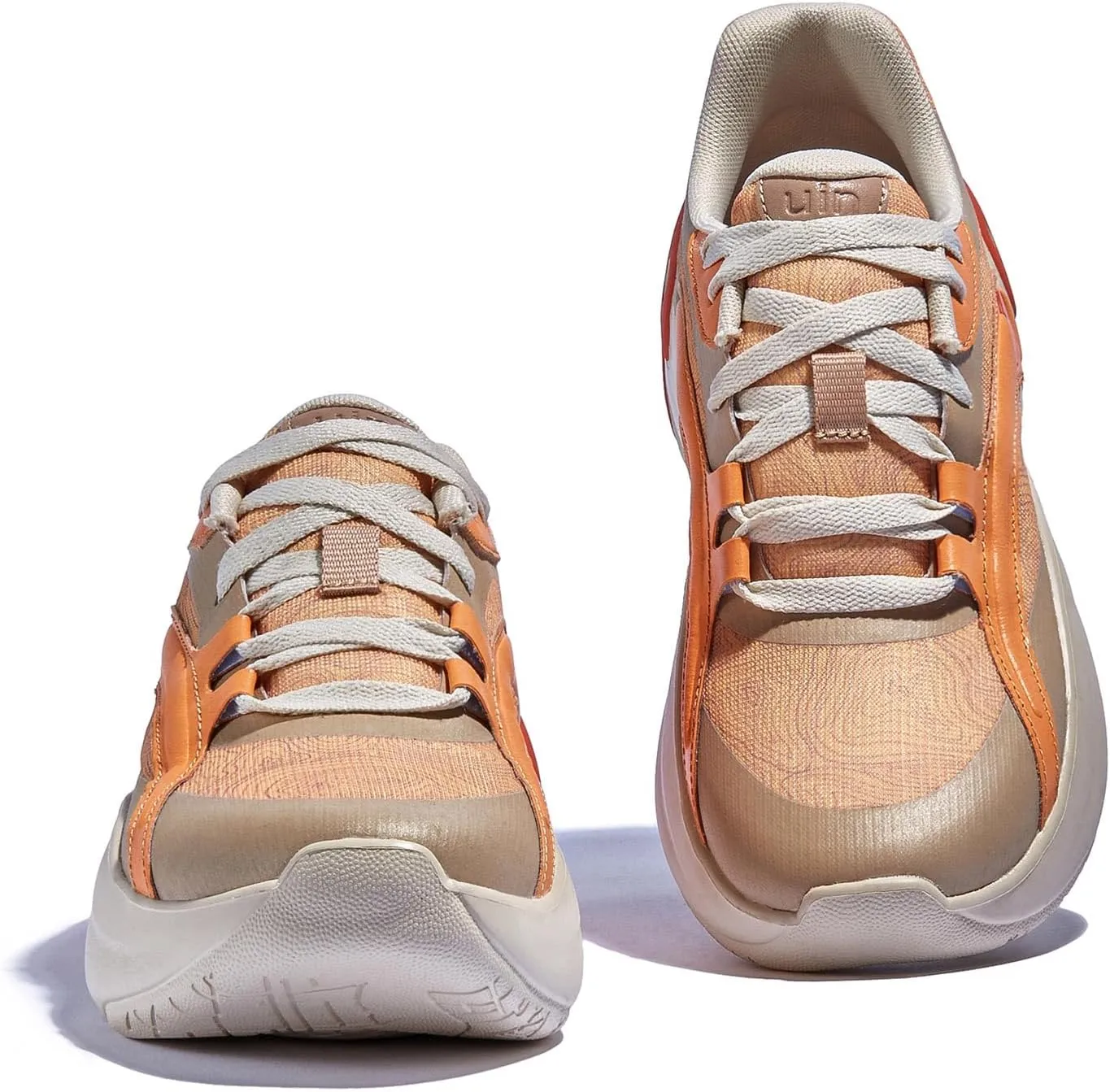 UIN Women's Chunky Fashion Sneakers Walking Casual Comfortable Art Painted Travel Designer Shoes Salamanca