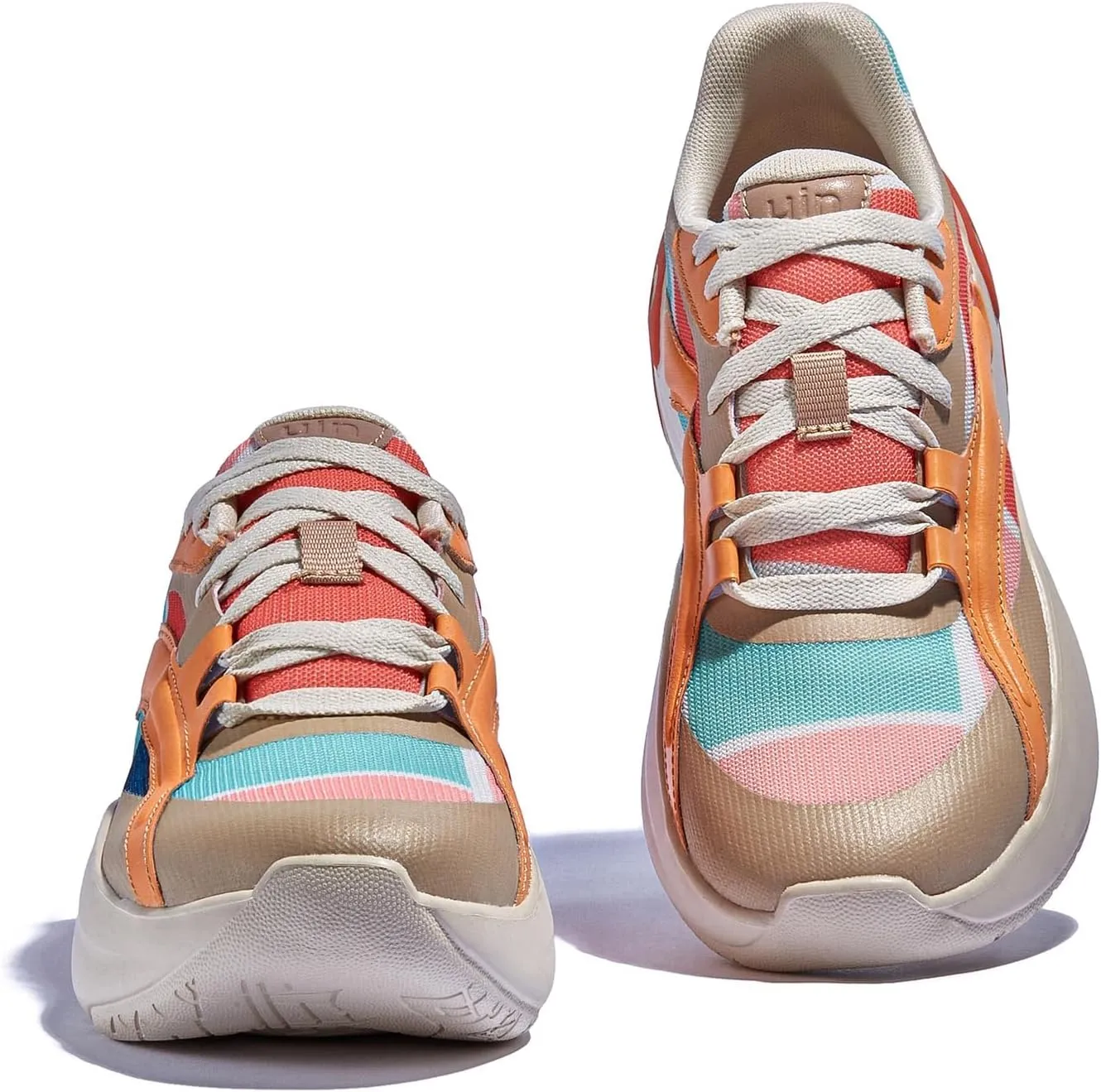 UIN Women's Chunky Fashion Sneakers Walking Casual Comfortable Art Painted Travel Designer Shoes Salamanca