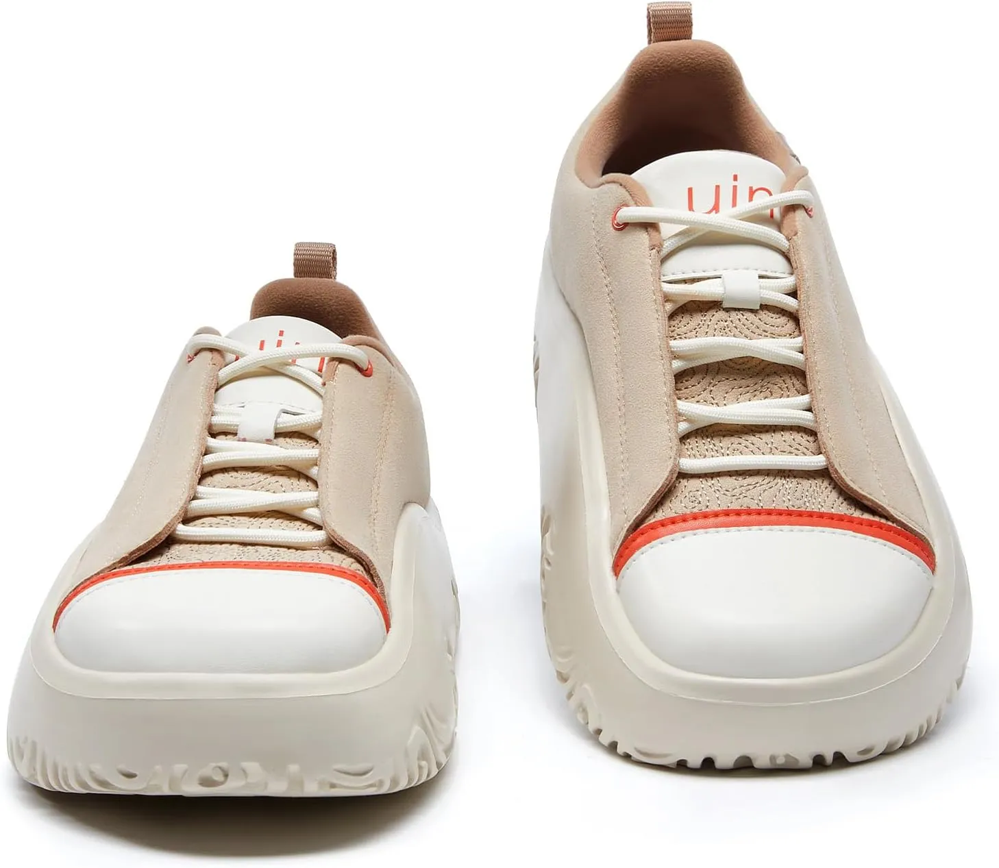 UIN Women's Chunky Sneakers Platform Comfortable Walking Art Travel Shoes Vigo Series