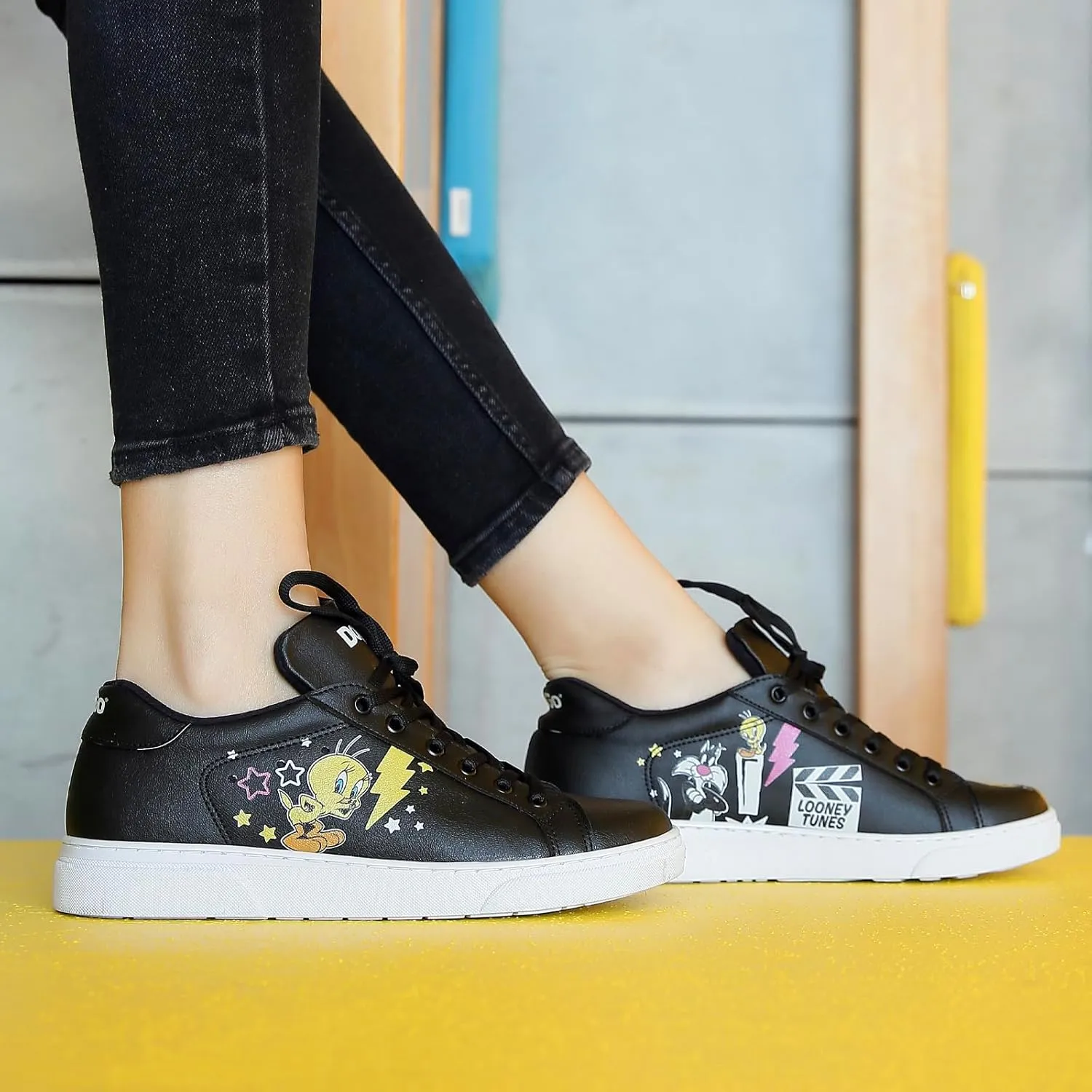 White Sneakers for Women - Handmade Women's Fashion Sneakers, Vegan Leather and Unique Design, Comfortable Shoes for Women, Ace Sneakers