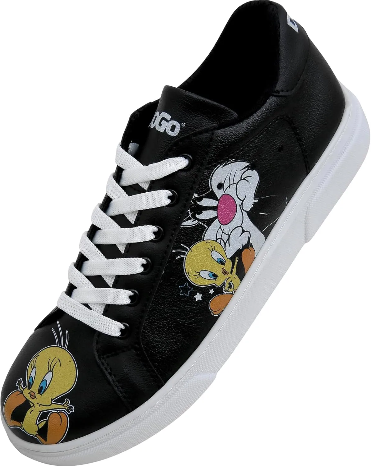 White Sneakers for Women - Handmade Women's Fashion Sneakers, Vegan Leather and Unique Design, Comfortable Shoes for Women, Ace Sneakers