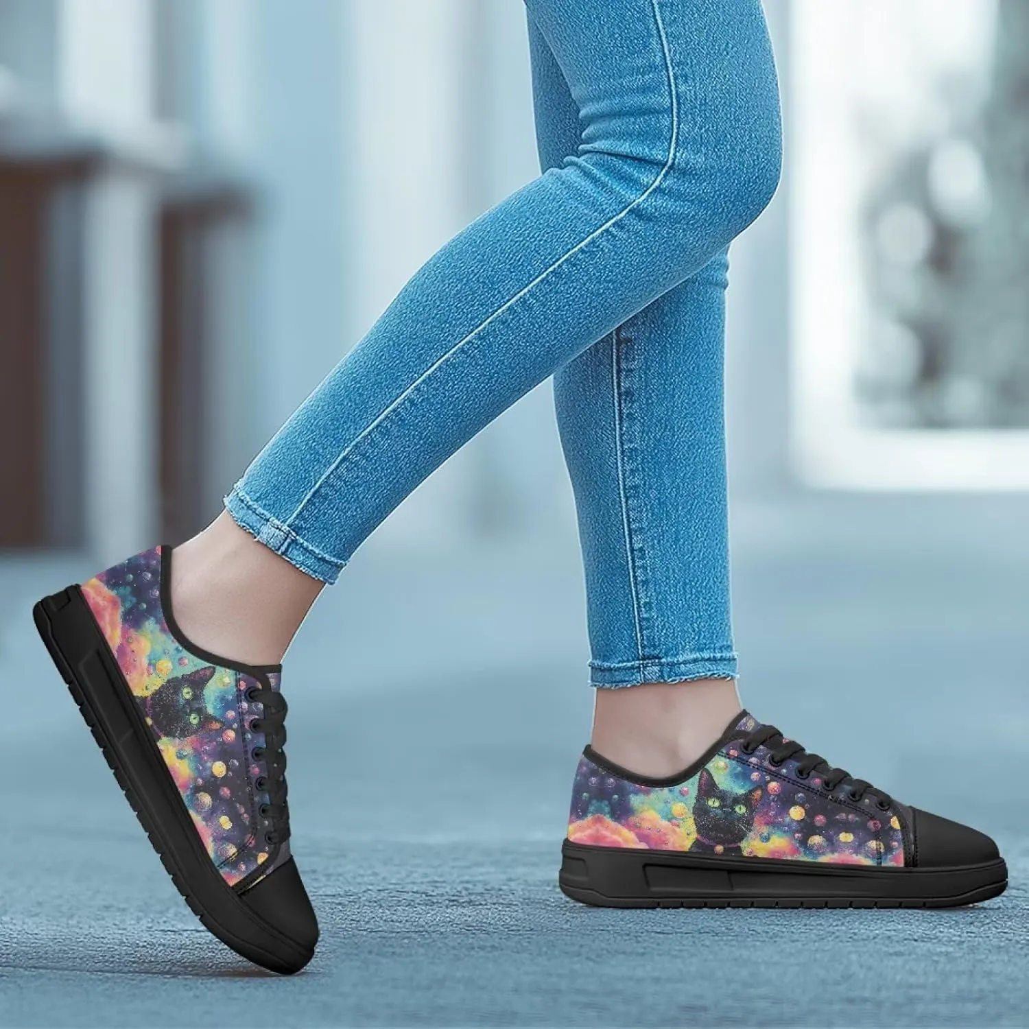 Women Dress Canvas Shoes Comfortable Fashion Sneakers Breathable Walking Shoe Gym Tennis Casual Chunky Sneaker Outdoor