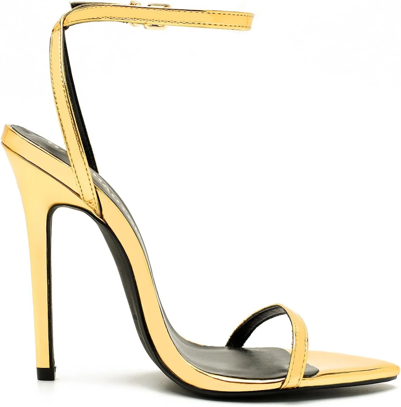 Womens Strappy Lace Up Heels Sandals Sexy Stiletto High Heeled Open Toe Strap Summer Dress Shoes
