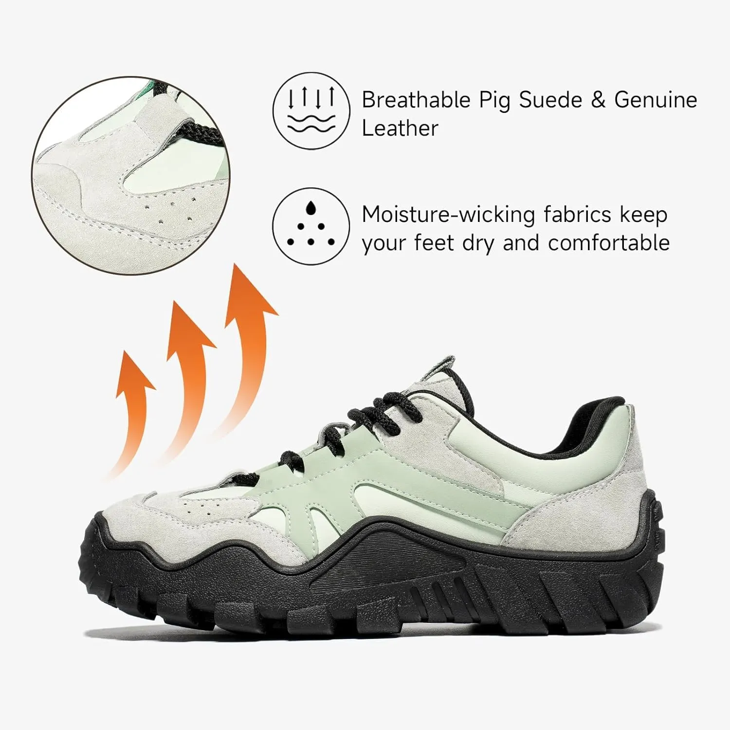 Women's Walking Shoes, Chunky Sneakers Womens, Fashion Sneakers Comfortable Flats Casual Tennis Shoes Sport Running Shoes