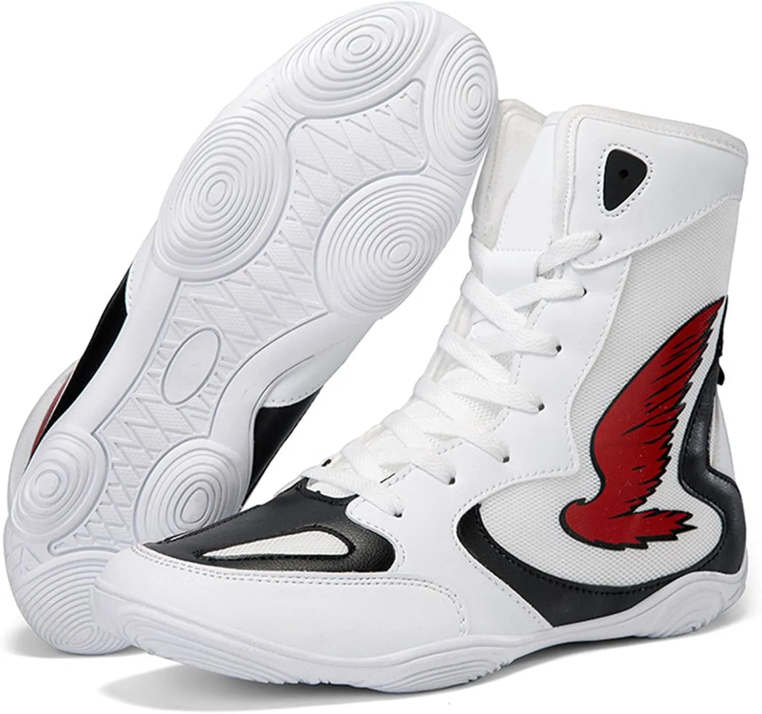 Wrestling Shoes Mens Women Fighting Boots Adult Youth Non Slip Boxing Powerlifting Bodybuilding Sneakers