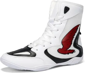 Wrestling Shoes Mens Women Fighting Boots Adult Youth Non Slip Boxing Powerlifting Bodybuilding Sneakers